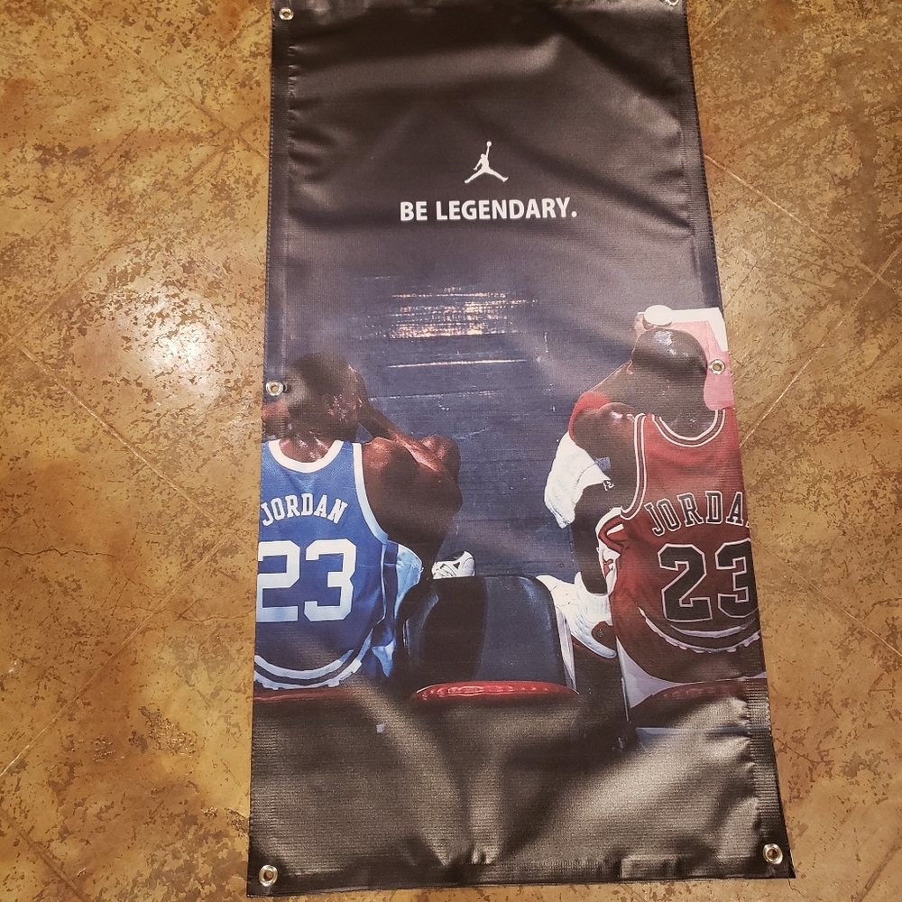 Jordan Vinyl Banner 4'x2'